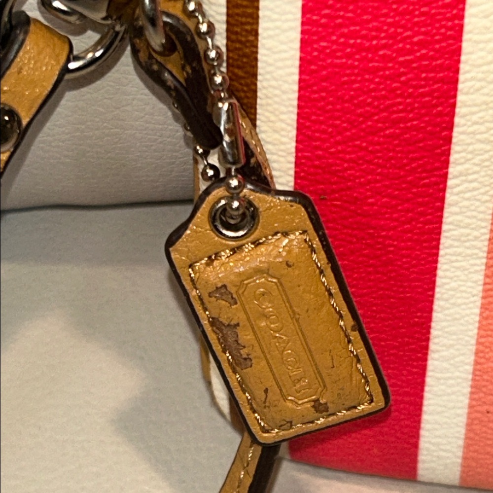 REHAB-Coach Multicolor Striped Wristlet - Picture 3 of 7